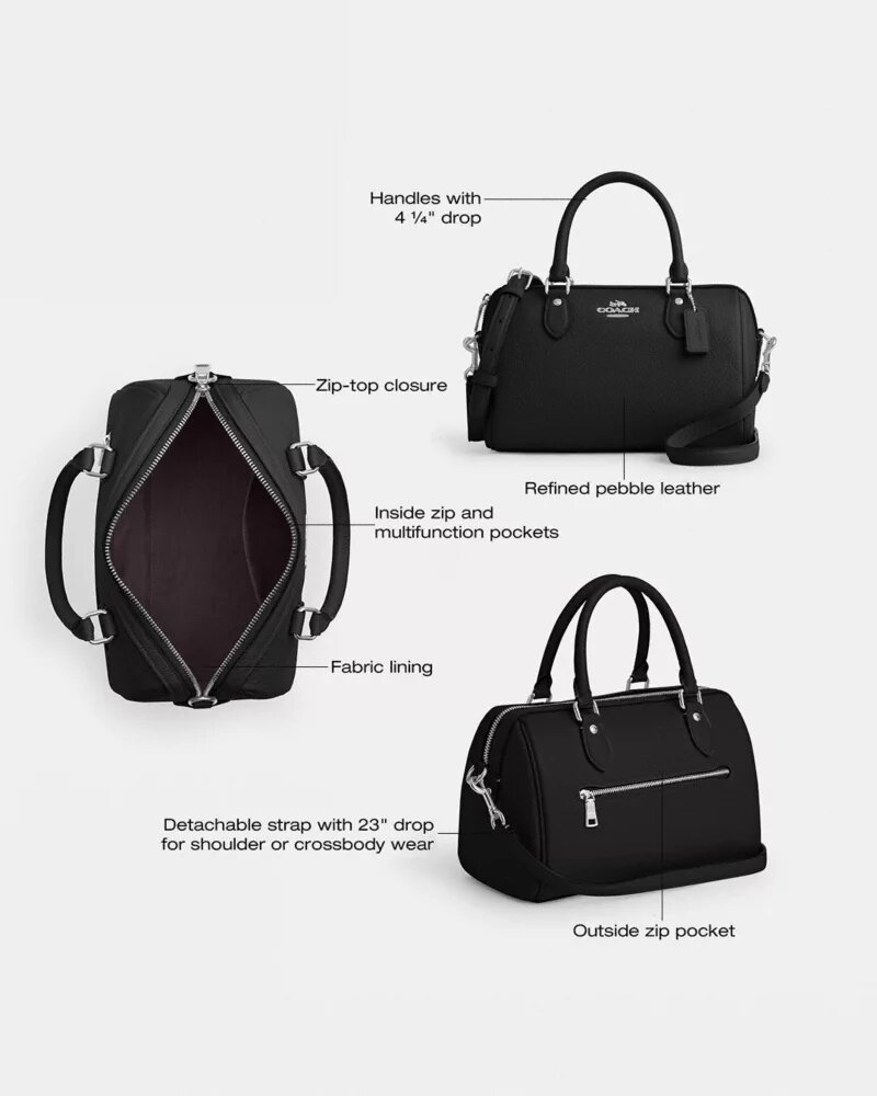 Geantă tip satchel Rowan