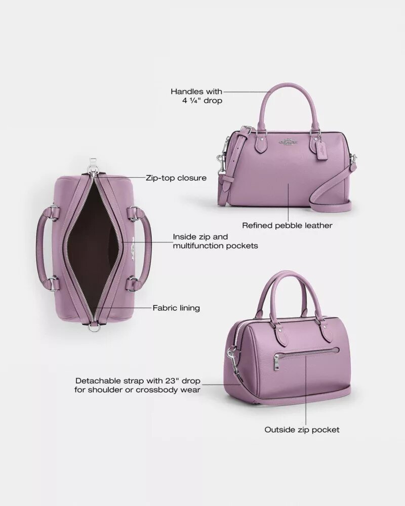 Geantă tip satchel Rowan
