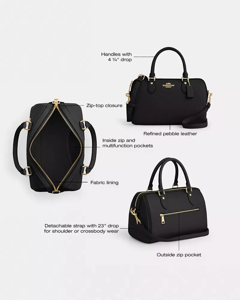 Geantă tip satchel Rowan