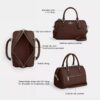 Geantă tip satchel Rowan