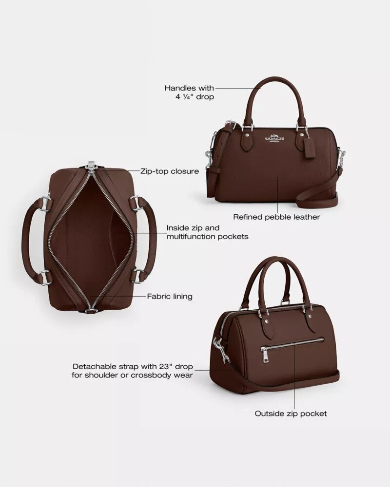 Geantă tip satchel Rowan