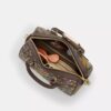 Geantă tip satchel Rowan din jacquard semnătura cu broderie florală