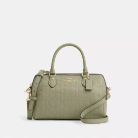 Geantă tip satchel Rowan din piele semnătură