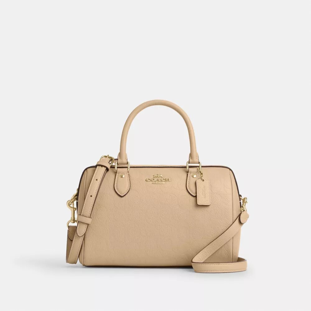 Geantă tip satchel Rowan din piele semnătură