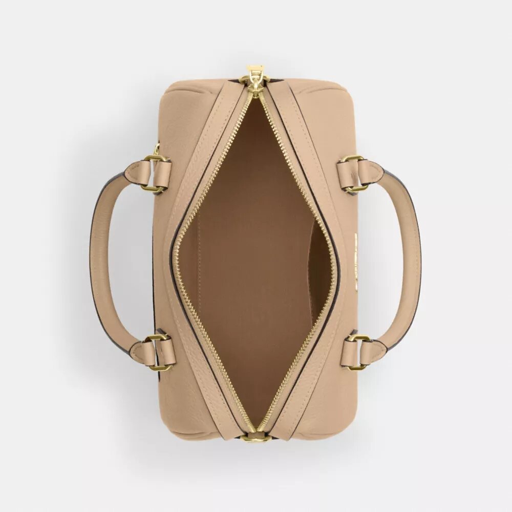 Geantă tip satchel Rowan din piele semnătură