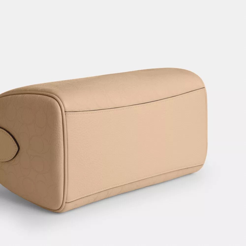 Geantă tip satchel Rowan din piele semnătură