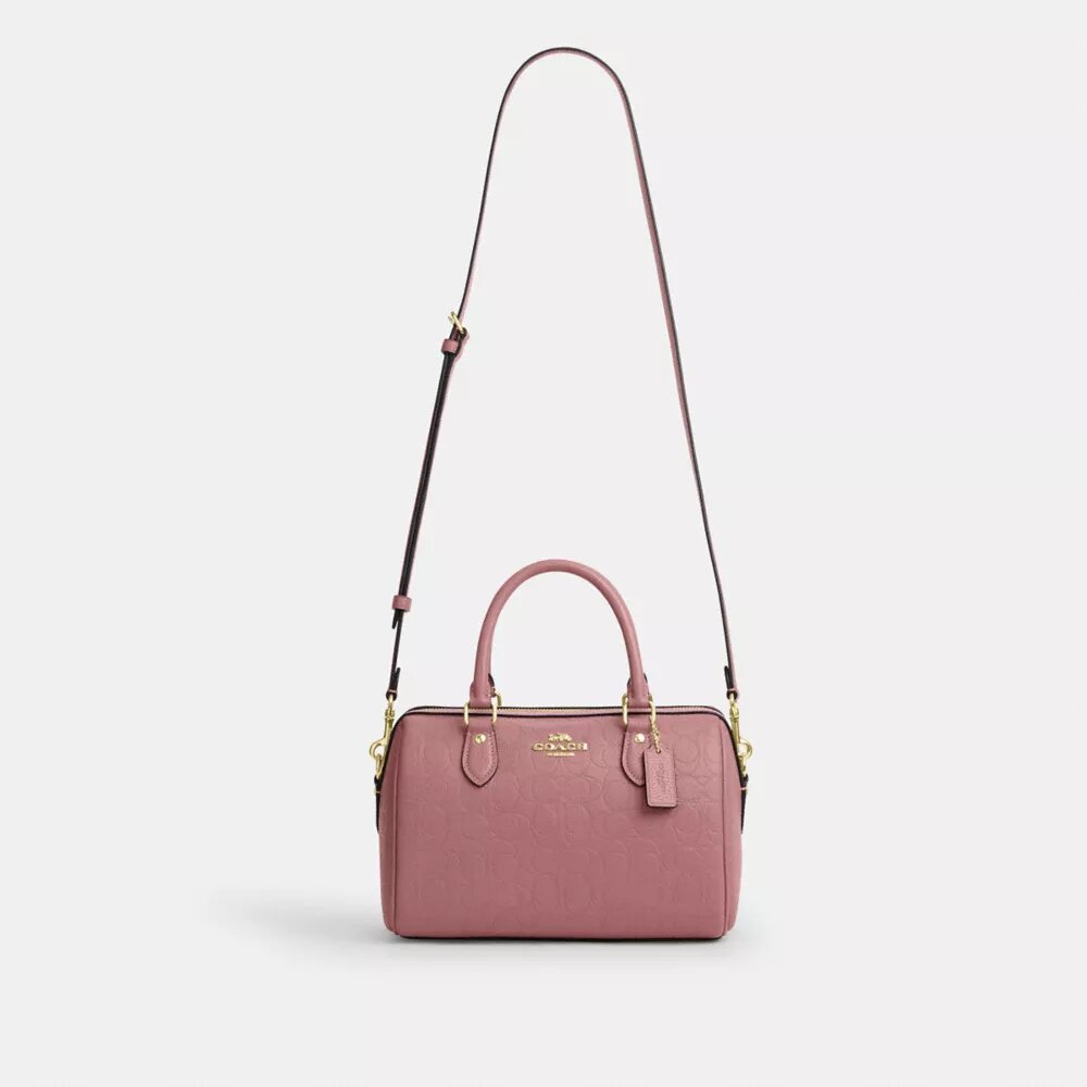 Geantă tip satchel Rowan din piele semnătură