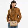 Geantă tip satchel Rowan din piele semnătură