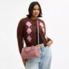 Geantă tip satchel Rowan din piele semnătură