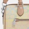 Geantă tip satchel Rowan din pânză Rainbow Signature Canvas