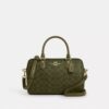 Geantă tip satchel Rowan din Signature Canvas