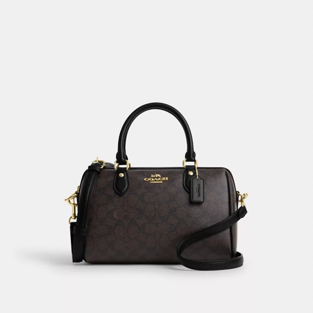 Geantă tip satchel Rowan din Signature Canvas