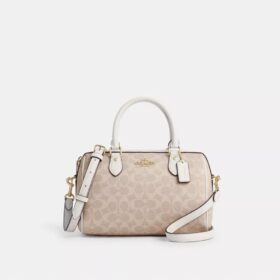 Geantă tip satchel Rowan din Signature Canvas