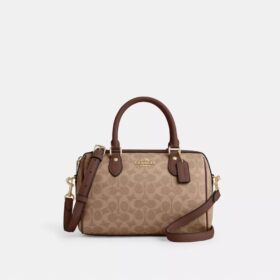 Geantă tip satchel Rowan din Signature Canvas