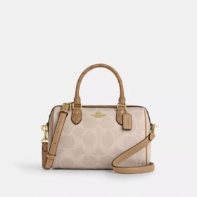 Geantă tip satchel Rowan din Signature Canvas