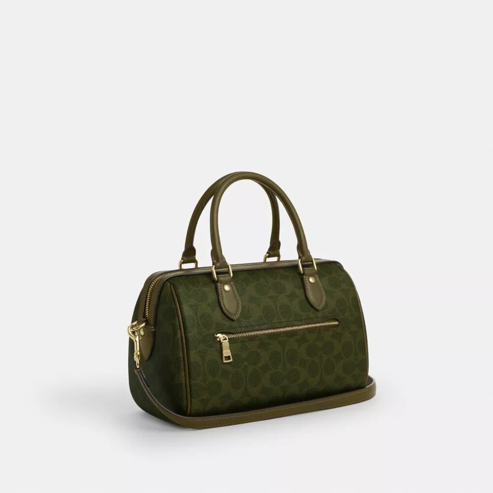 Geantă tip satchel Rowan din Signature Canvas
