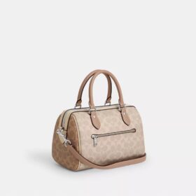 Geantă tip satchel Rowan din Signature Canvas