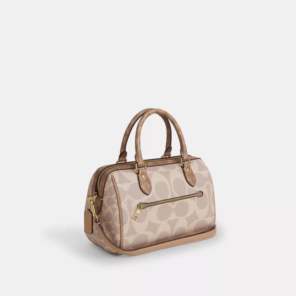 Geantă tip satchel Rowan din Signature Canvas