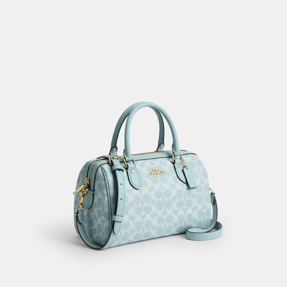 Geantă tip satchel Rowan din Signature Canvas