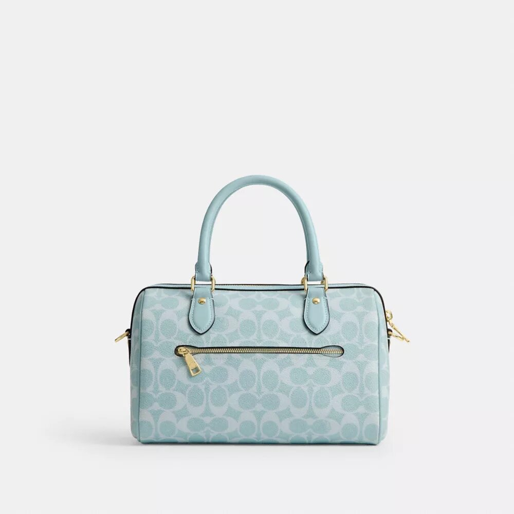 Geantă tip satchel Rowan din Signature Canvas