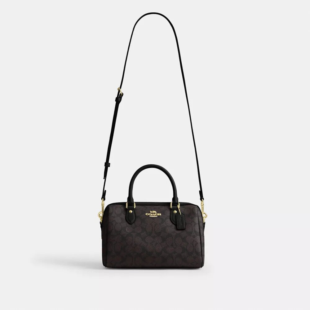 Geantă tip satchel Rowan din Signature Canvas