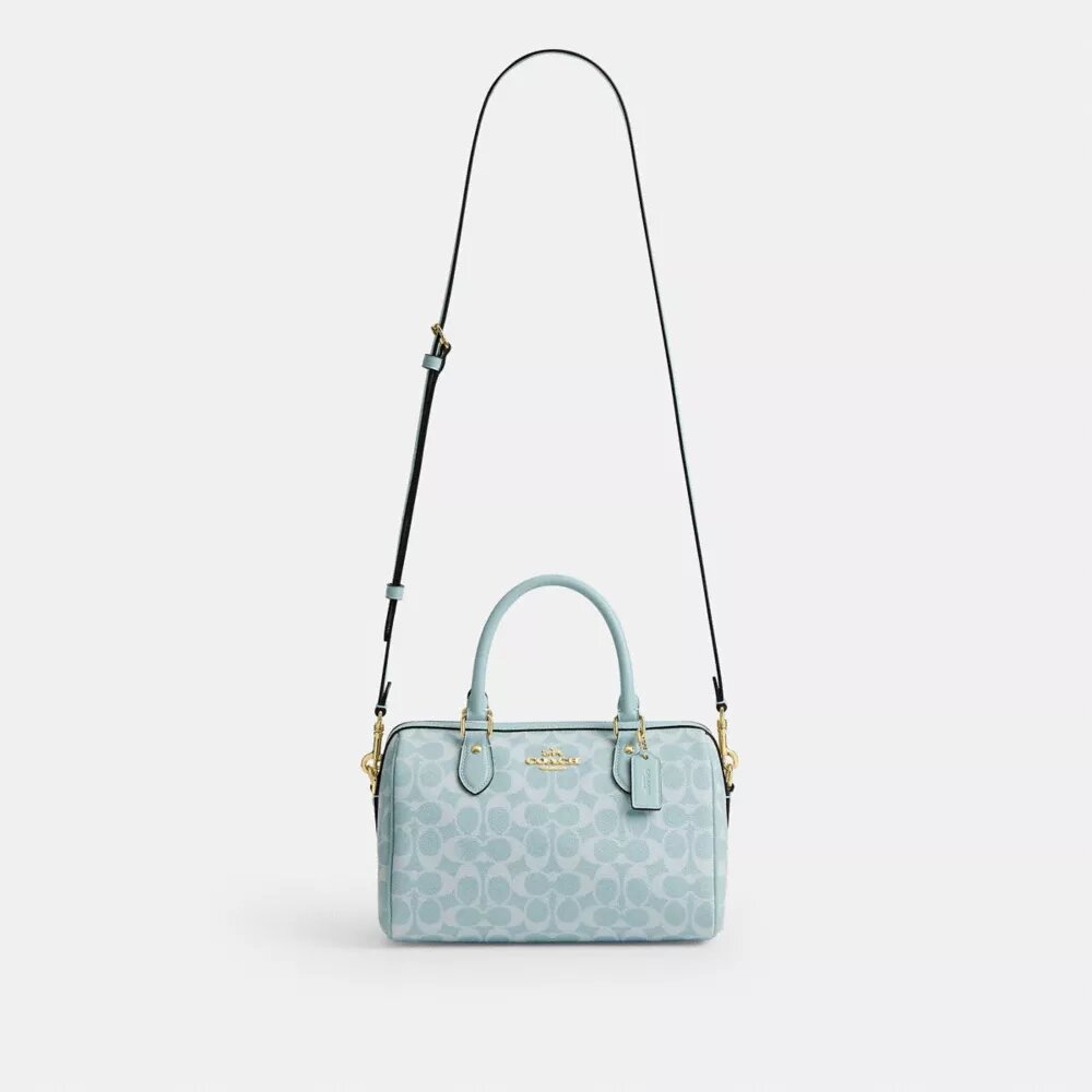 Geantă tip satchel Rowan din Signature Canvas