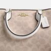 Geantă tip satchel Rowan din Signature Canvas