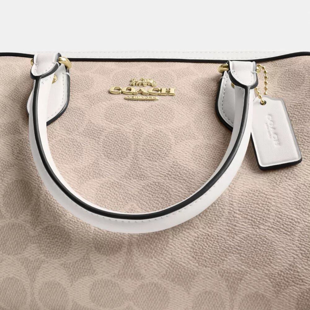 Geantă tip satchel Rowan din Signature Canvas