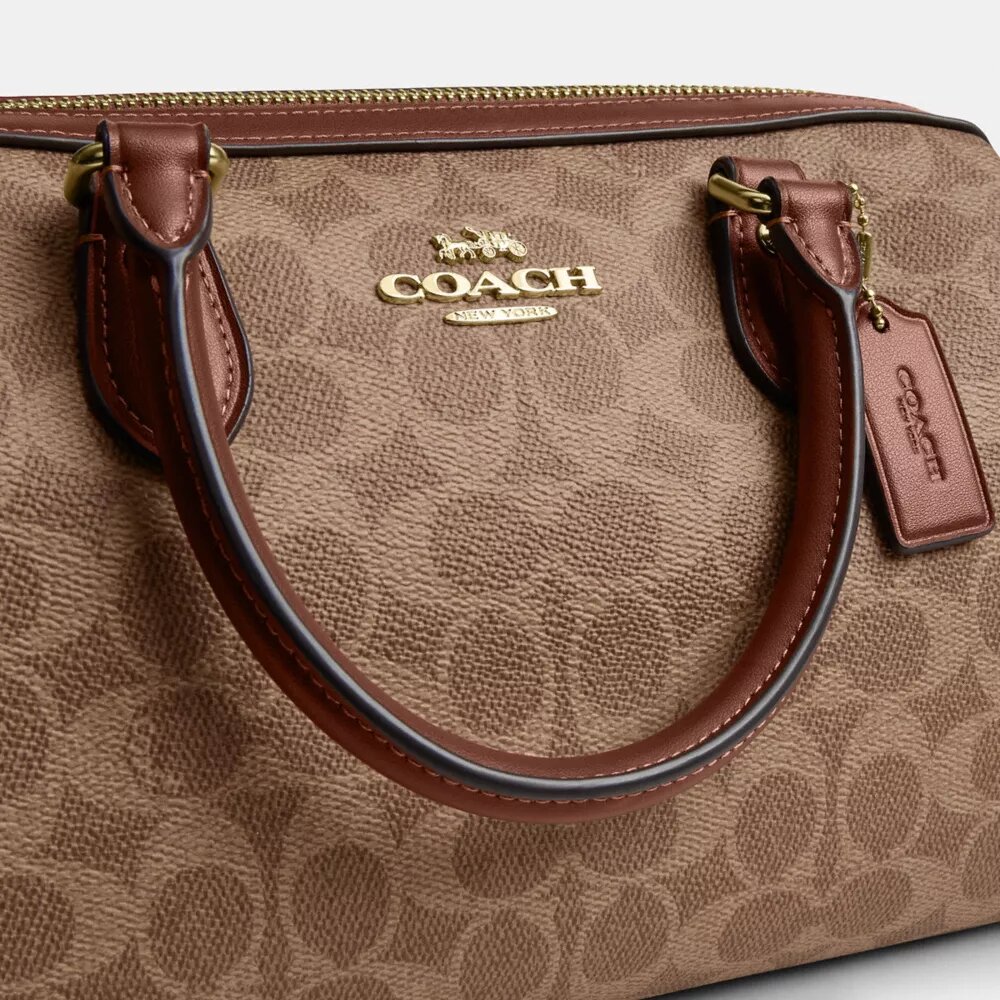 Geantă tip satchel Rowan din Signature Canvas
