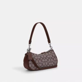Geanta Ashton în jacquard semnătură
