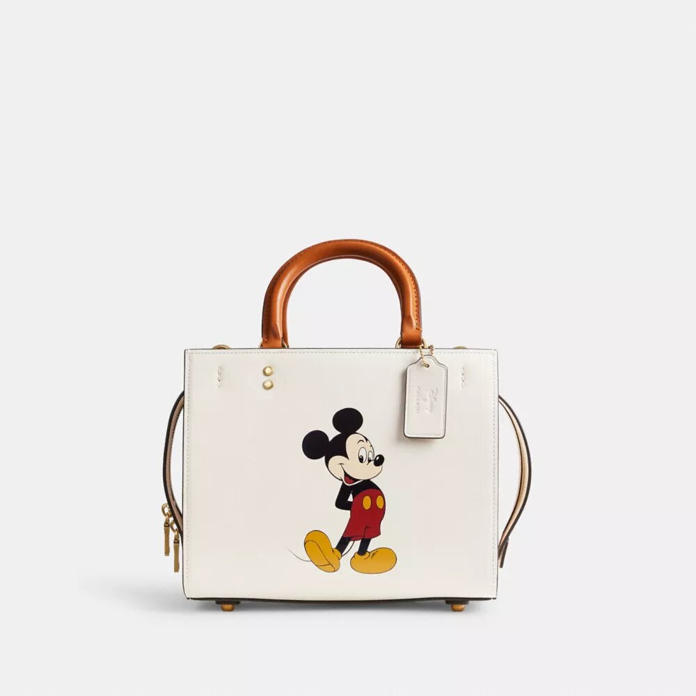 Geanta Disney X Coach Rogue 25 cu Mickey Mouse