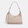 Geanta Hobo Teri din Signature Canvas