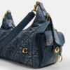 Geanta Pocket Juliet 30 din denim de bumbac regenerabil cu matlasare