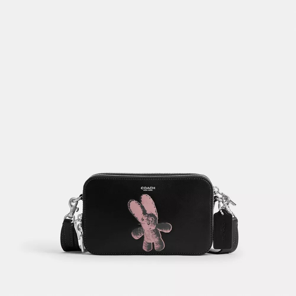 Gență crossbody Clinton cu imprimeu flexibil