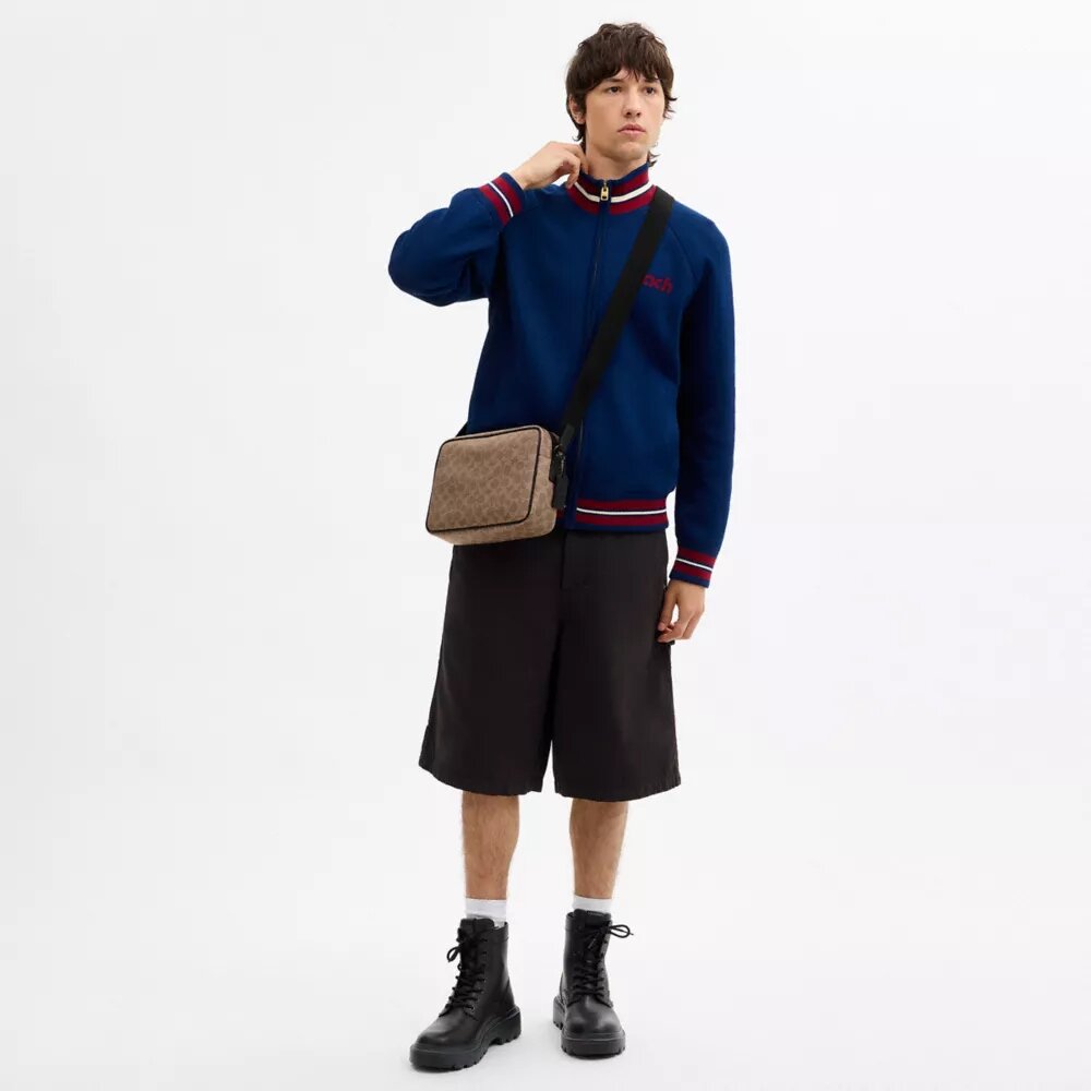 Gență crossbody Colton 25 din Signature Canvas