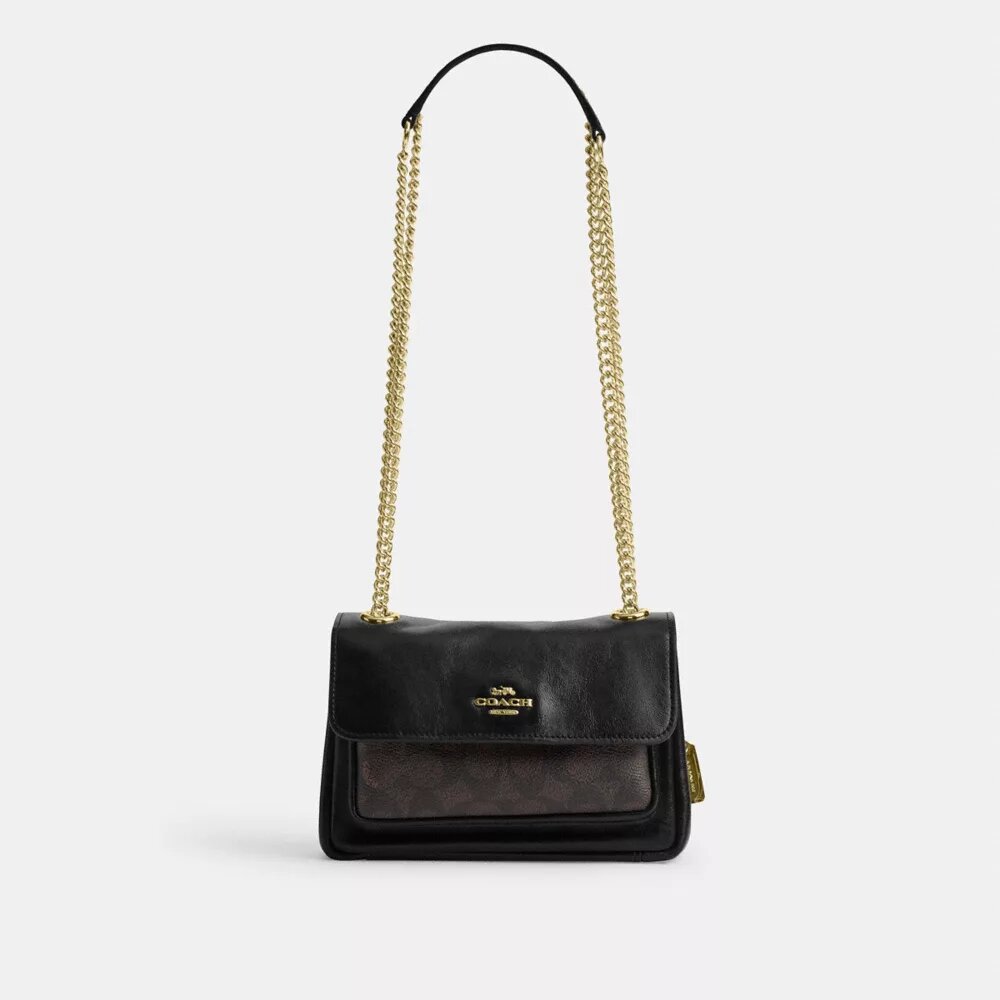 Gență crossbody Elodie 18 din Signature Canvas
