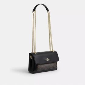 Gență crossbody Elodie 18 din Signature Canvas