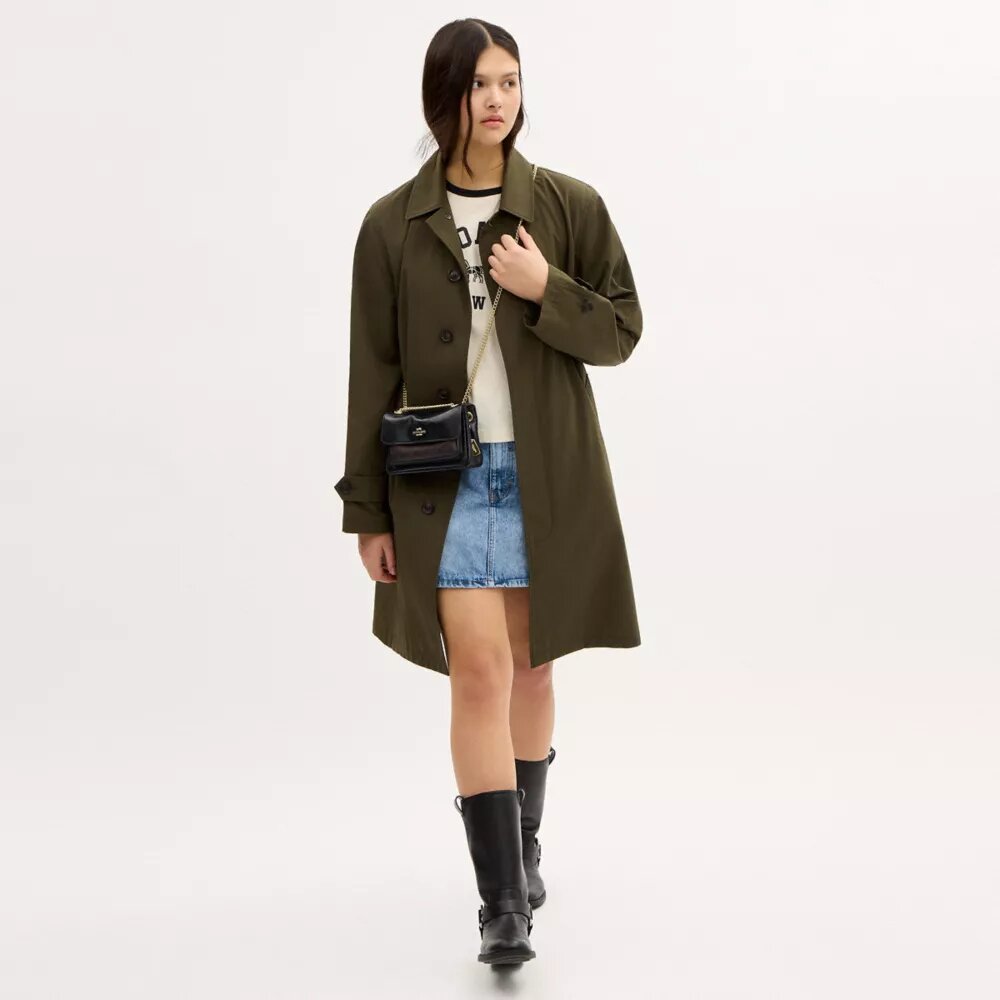Gență crossbody Elodie 18 din Signature Canvas