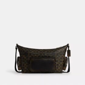 Gență crossbody Finn cu buzunare, din Signature Canvas