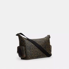 Gență crossbody Finn cu buzunare, din Signature Canvas