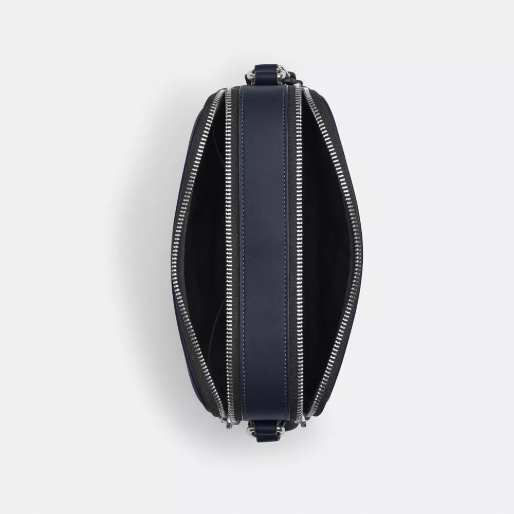Gență crossbody Graham cu imprimeu camuflaj caracteristic