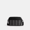Gență crossbody Graham din Signature Canvas cu dungi