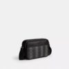 Gență crossbody Graham din Signature Canvas cu dungi