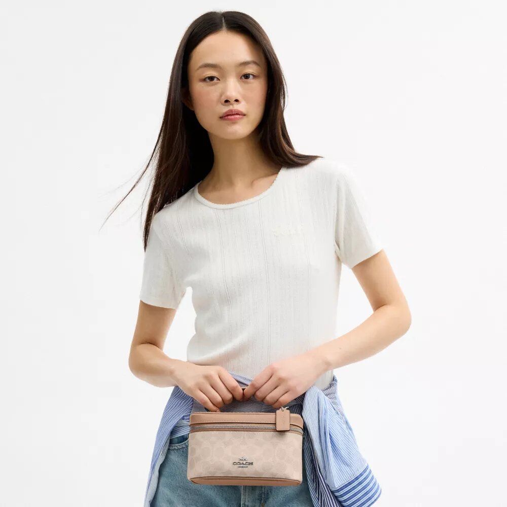Gență crossbody Rainer 18 din Signature Canvas