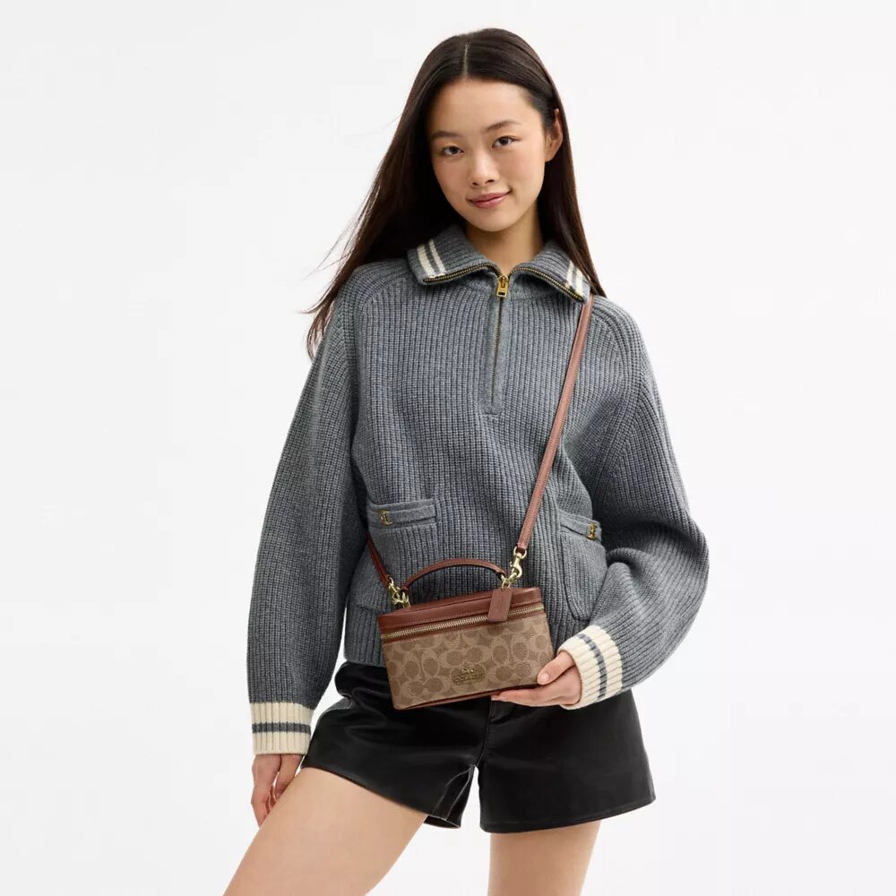 Gență crossbody Rainer 18 din Signature Canvas