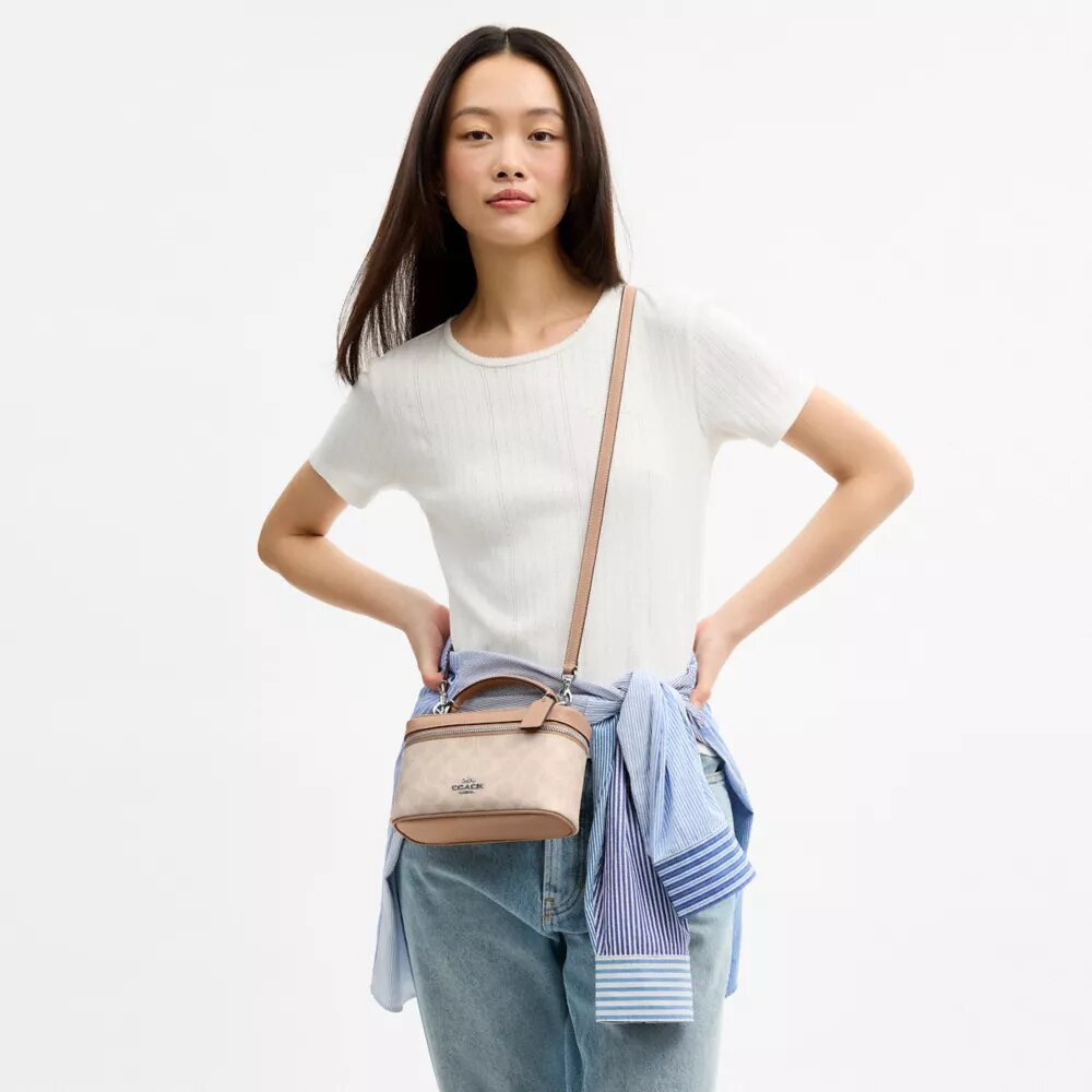 Gență crossbody Rainer 18 din Signature Canvas