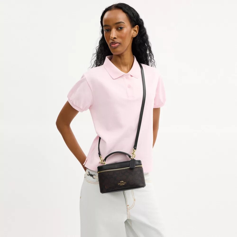 Gență crossbody Rainer 18 din Signature Canvas