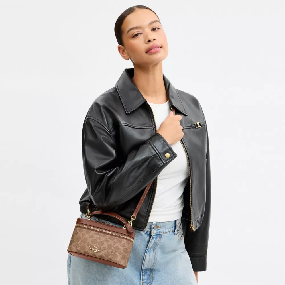 Gență crossbody Rainer 18 din Signature Canvas