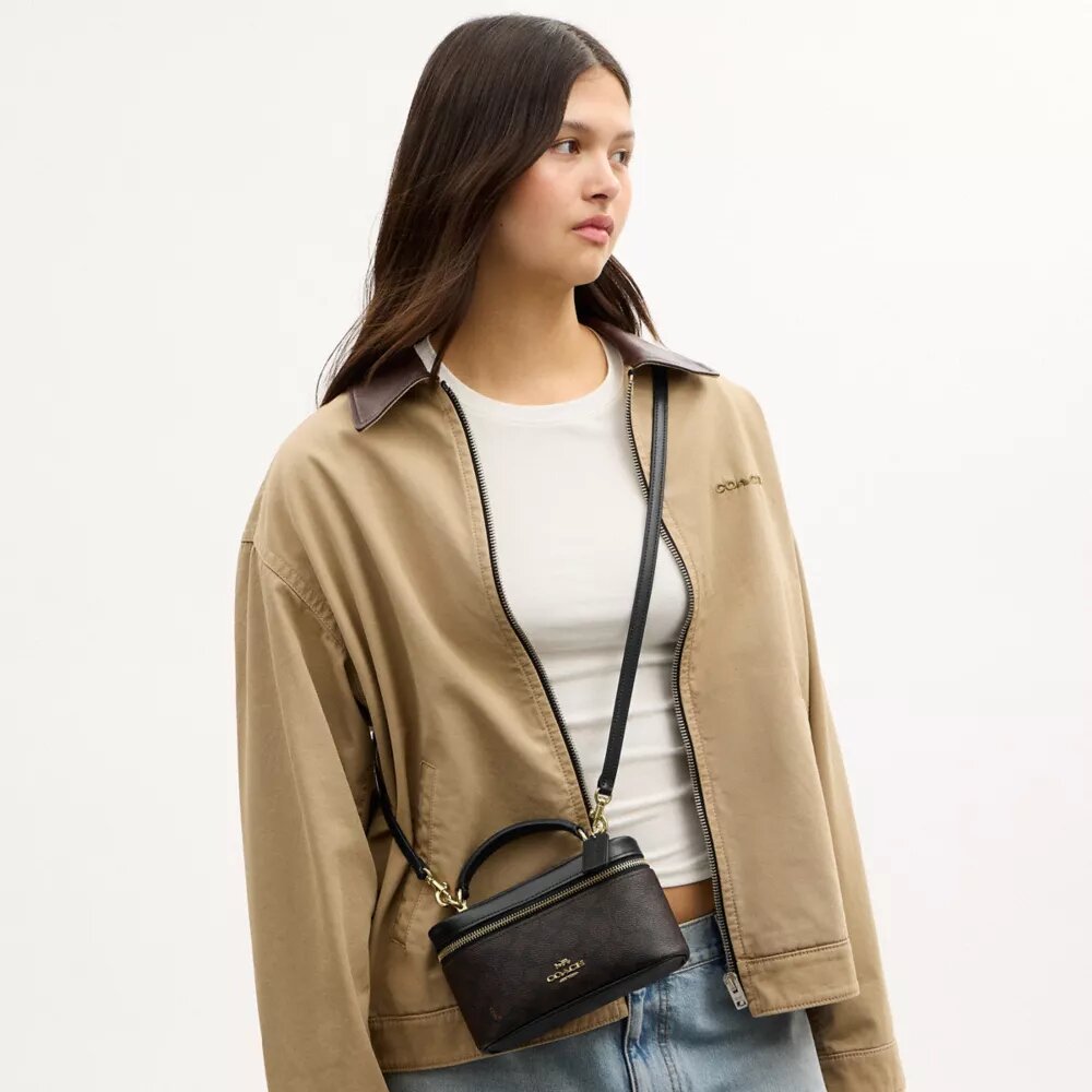 Gență crossbody Rainer 18 din Signature Canvas