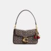 Gență de umăr moale din țesătură Soft Tabby, cu model Jacquard caracteristic